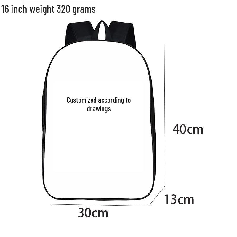 Italian Brain Rot Backpack for Students - Large Capacity