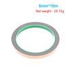 6-20mm Copper Tape Snail Adhesive EMI Shielding Conductive Adhesive Foil Tape for Stained Glass Paper Circuit Electrical Repair