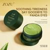 60Pcs=30Pairs Moisturizing Hydrating Avocado Eye Mask,Nourishing Crystal Gel Firming Eye Skin,Reduce