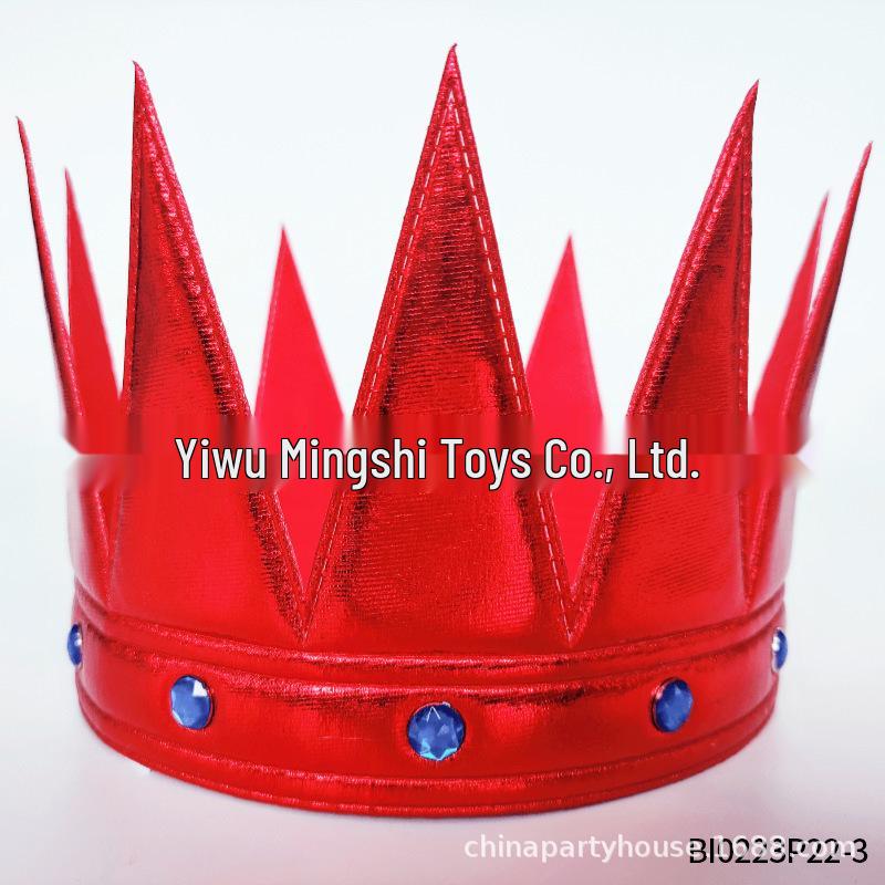 Carnival King Costume Set: Adult Cape, Crown, Hat, & Wand