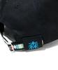 [go slow caravan] 342902 Twill Embroidered BB Cap, Black, Free Size