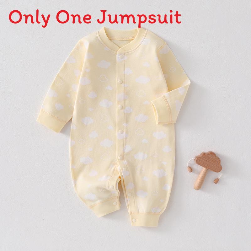 Baby Cotton One Piece Suit With Breathable Fabric For Newborns And Infants