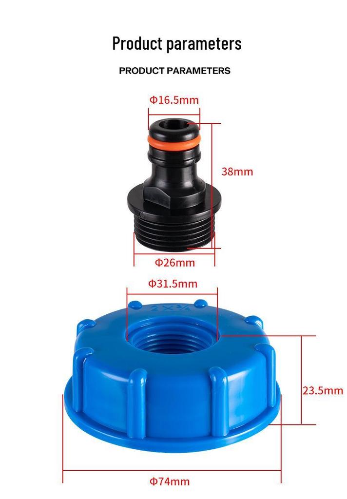 Water Tank Refill Connector