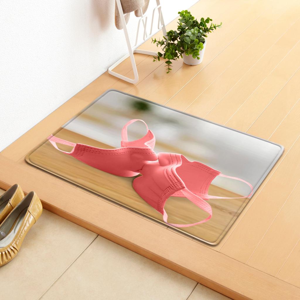 Creative Home Door Mat Water Absorbent Non-Slip Mat Living Room Kitchen Floor Mat Bedroom Carpet