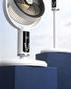 New Air Circulation Multifunctional Desktop & Vertical Digital Fan for Home & Dormitory Use