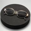 2PCS  Vintage Punk Style Sunglasses Men Retro Round Metal Frame Women Sun Glasses Fashion Eyewear