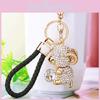 Adorable Zodiac Sheep Keychain With Sparkling Rhinestones For Couples And Friends Gifts