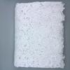 Three-Dimensional Hollow Fabric Water-Soluble White Embroidered Wedding Dress Classic Fashion Round Irregular Pattern Bag Wedding Cloth
