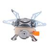 Portable Camping Stove 2800W Stainless Steel Foldable Mini Butane Gas Stove with Electronic Ignition for Hiking Picnic