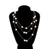 Beaded Multilayer Earrings Wedding Bridal Set Jewelry Sets Necklace Earrings Sets Pearl Necklace