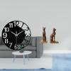 Acrylic Wall Clock Silent Easy To Read Simple Round Decorative Big for Office Home
