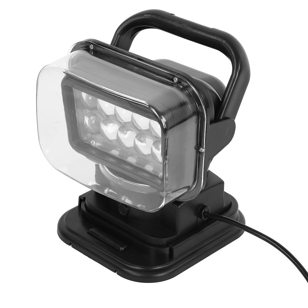 

Светодиодный поисковый фонарь мощностью 50 Вт с пультом дистанционного управления и магнитным основанием, 360-градусный прожектор для автомобилей, универсальный