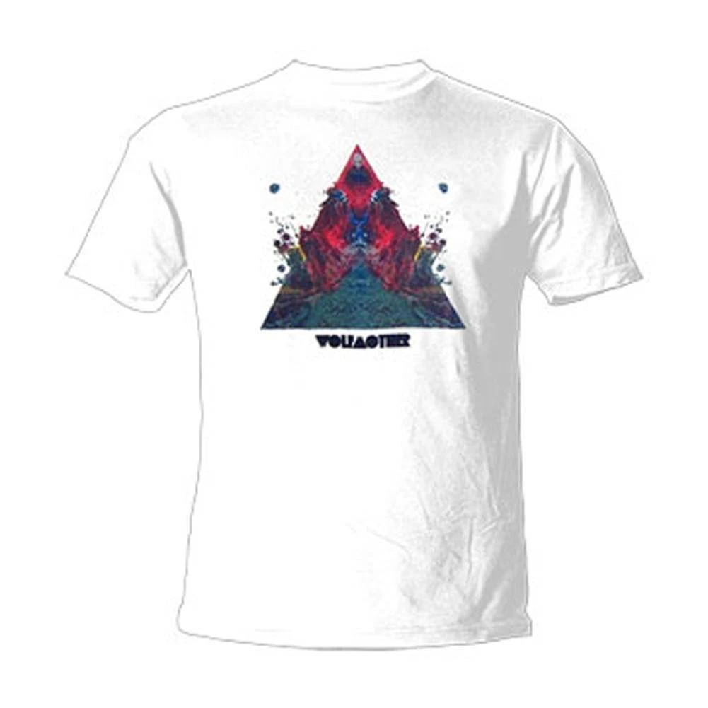 Men s Wolfmother Triangle T-shirt Small White L