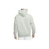 Nike Bluza z kapturem Sportswear z dużym logo Swoosh i zamkiem do połowy (Rozmiar azjatycki) Jasne Srebro/Biały Męskie Streetwear DX0567-034