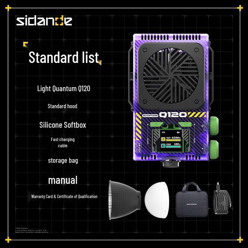 

Q120 Bi-Color 120W Fill Light: Portable Photography & Streaming Light for Outdoor Portraits