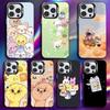 Kpop Stray-Kids Skzoo Handyhülle Für iPhone 16,15,14,13,12,11,Pro,Max,Plus,Mini,XS,SE Anti-Fall Schwarzer Mattes Hartes Bumper