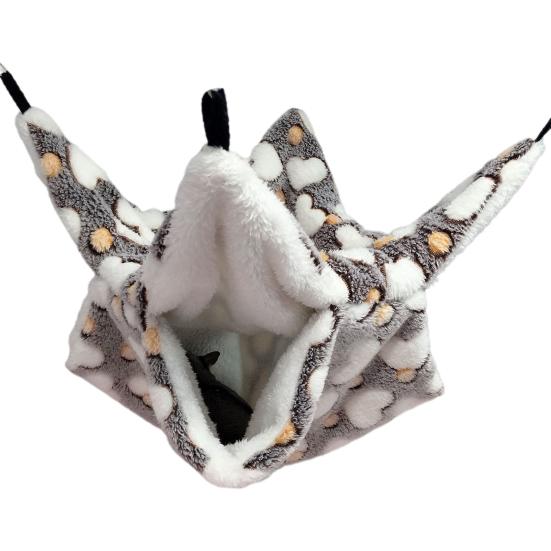 Haustier Gleithörnchen Hamster Doppelschicht Hängematte Hängendes Eichhörnchen Schlafsack