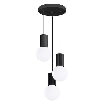 Hanging Lamp Halo 3 G9 Black Alu Sollux Sl.1715