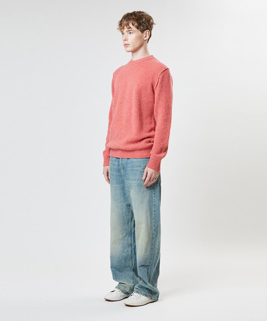 AVEN Baby Alpaca Wool Knit Orange