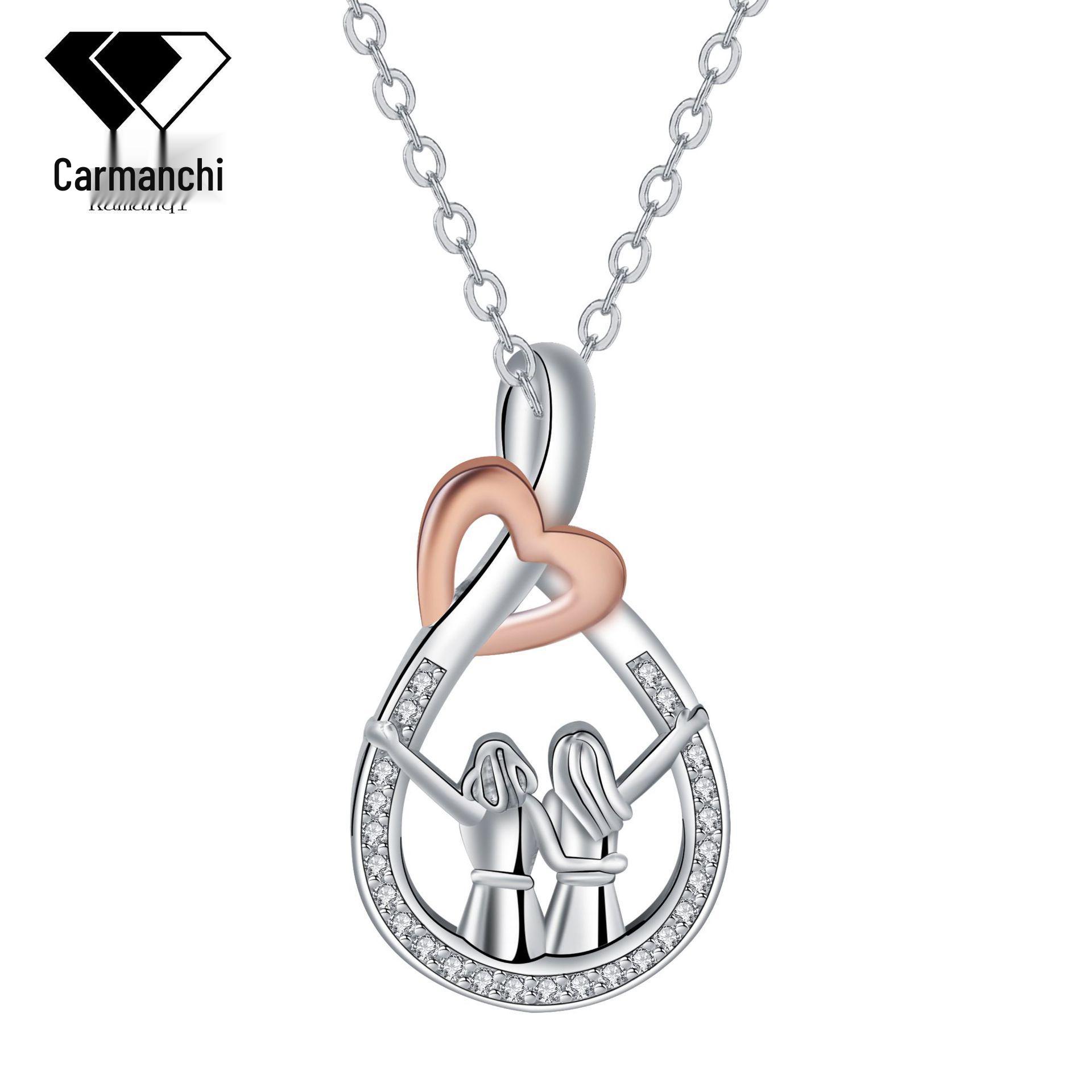 

Ожерелье с символом бесконечности - Стильные украшения для лучших подруг и сестер розового золота