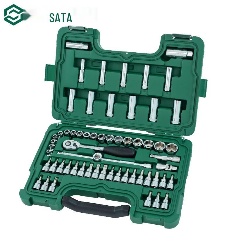 SATA 58-Piece Socket Wrench Tool Set