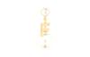 My ABCDior Earrings Women's Gold E1015ABCRS-D301