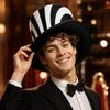 Luxury sedanStyle Formal Hat Eye-Catching for Film Styling