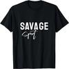 Enjoy Cool Savage & Stay Brave Spirit Graphic Cool Designs T-Shirt