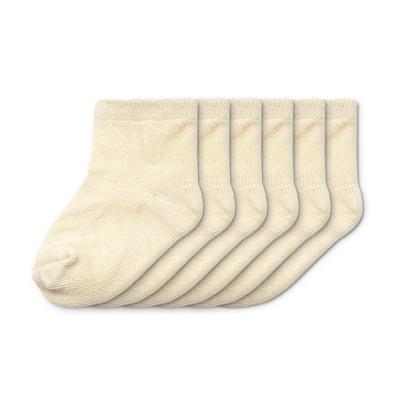 6 pares de meias orgânicas para recém-nascido William Lee, produtos coreanos para bebé