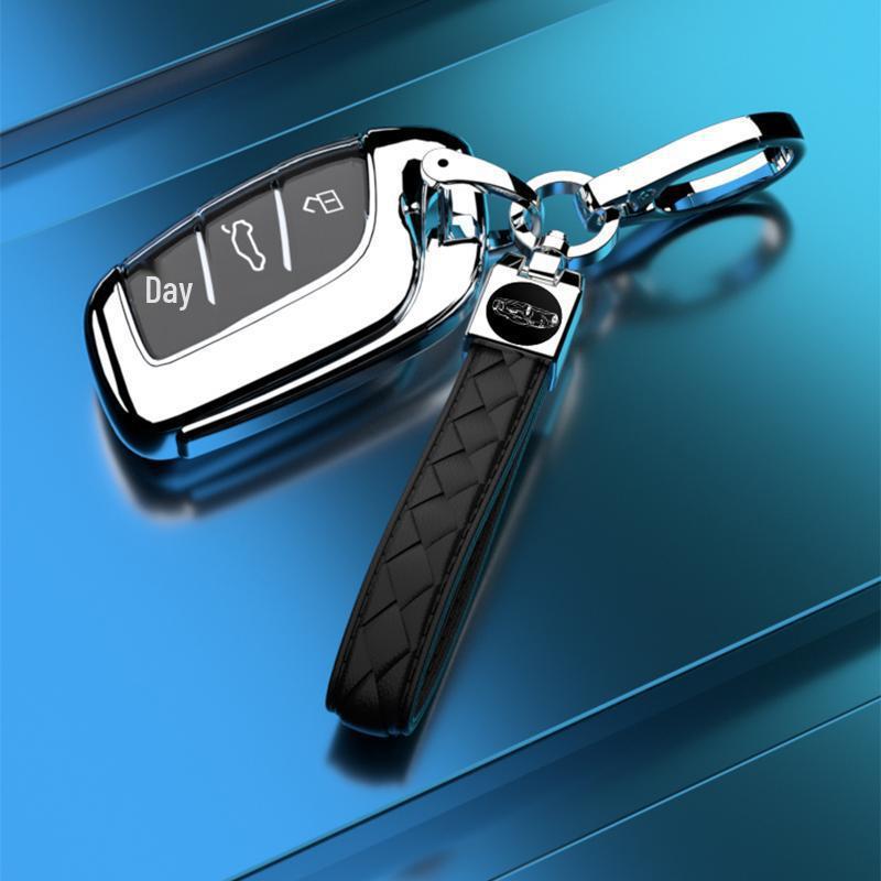 Roewe RX5 Plus/Max Key Case: Full Coverage Shell with Decorative Buckle for 2022 Model