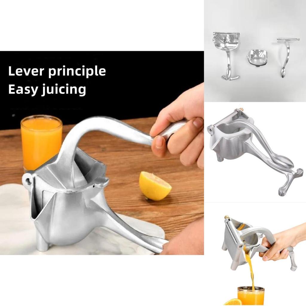 Manuell juicepress av premiumkvalitet i aluminiumlegering för enkel och rolig pressning av citrusfrukter