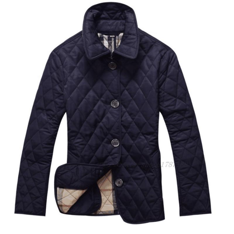 Quilted Coats for Women Lightweight Thick Jacket Padded Tops Outdoor Wear Female Clothes Winter and Autumn