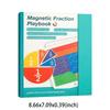 Magnetic Fraction Playbook Hands-On Fractions Board Fraction Book Learning Tools for Addition & Subtraction Demonstration