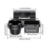New Car Organizer Box - Multifunctional Side Door Storage with Cup Holder. Drink Holder & Phone Slot Hanging Rack.