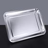Bandeja Rectangular de Acero Inoxidable 304 para Servir