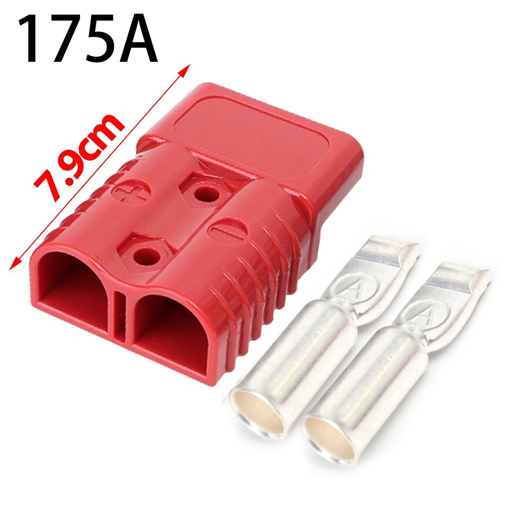 2 Pin Power Connector 50A 120A 175A High Current Quick Cable Connector Battery DC Power Charging Plug Forklift Car