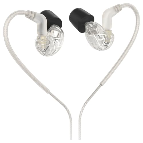 Behringer SD251-CL In-Ear Monitoring Earphones with Dynamic Micro Driver, MMCX Connector, and Detachable Cable