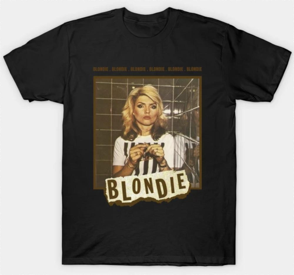 Blondie Short Sleeve  Mens Unisex S-3XL Black Fan Art Unisex T-Shirt M