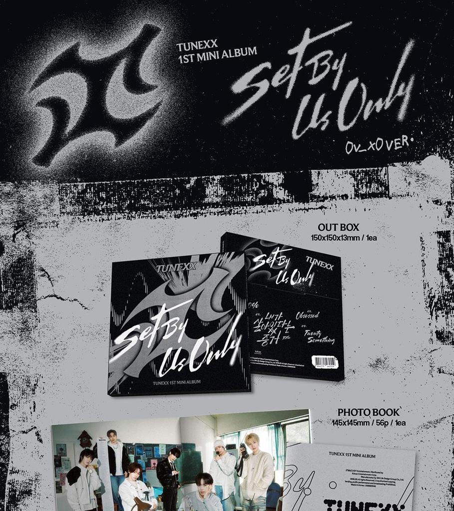 TUNEXX 1st Mini Album [SET BY US ONLY] (0v_x0 Ver.)
