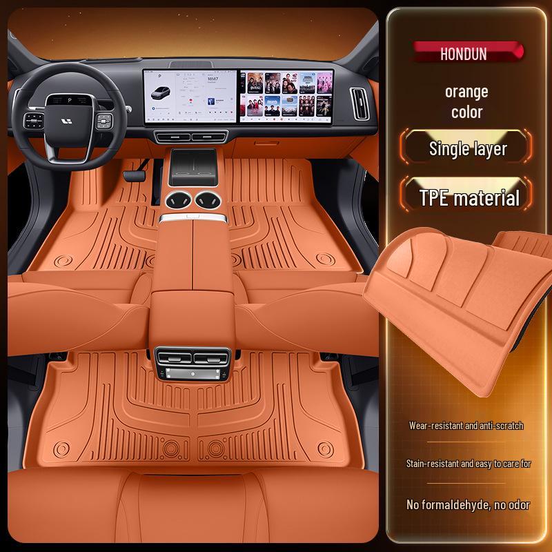 Ideal i6 TPE Floor Mats 2025: New Car Interior Carpet for Five-Seater