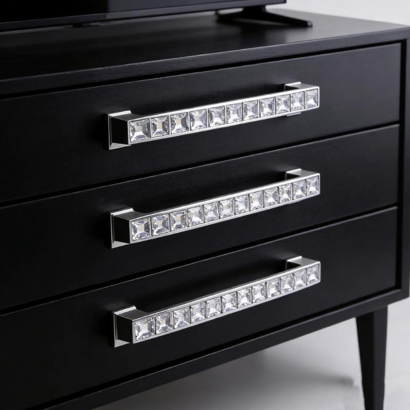 WTEMPO Furniture Hardware Cabinet Handles for Kitchen & Office Furniture Suitable for Cabinets Wardrobes Dressing Tables Drawers with Screws