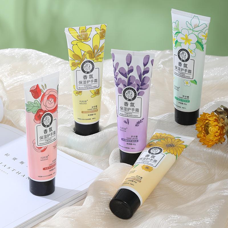 Masina Fragrance Handkräm Reparerande Mjuk Hud Långvarig Doft Äkta Anti-Torra och Sprickiga Händer Handkräm