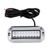 27LED 12V Transom Underwater Pontoon Ship Boat Accessories Stainless Steel Waterproof Marine Light IP68