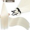 Pachete Drept Croșetate pentru Împletit 28Inch 300Grame Ombre Căprui 6# Blond 613# Păr Portocaliu Păr Sintetic Bio Rezistent la Temperaturi Înalte
