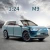1:24 M9 Alloy Car Model Ornament  Toy Gift Diecast Alloy Car Model Collectible