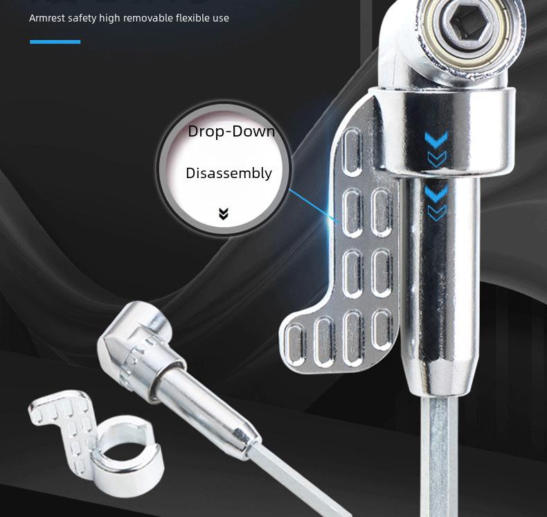 Electric Right Angle Drill Adapter with Three-Jaw Chuck for Tight Spaces