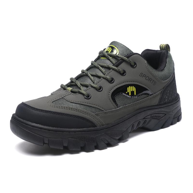 Hiking Shoes Men's Autumn Fashion Breathable Platform Tooling Shoes Outdoor Light and Comfortable Casual Men's Shoes