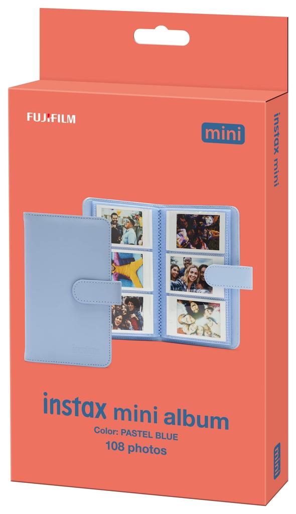 Fujifilm INSTAX Mini 12 Album, Holds 108 Films, Blue