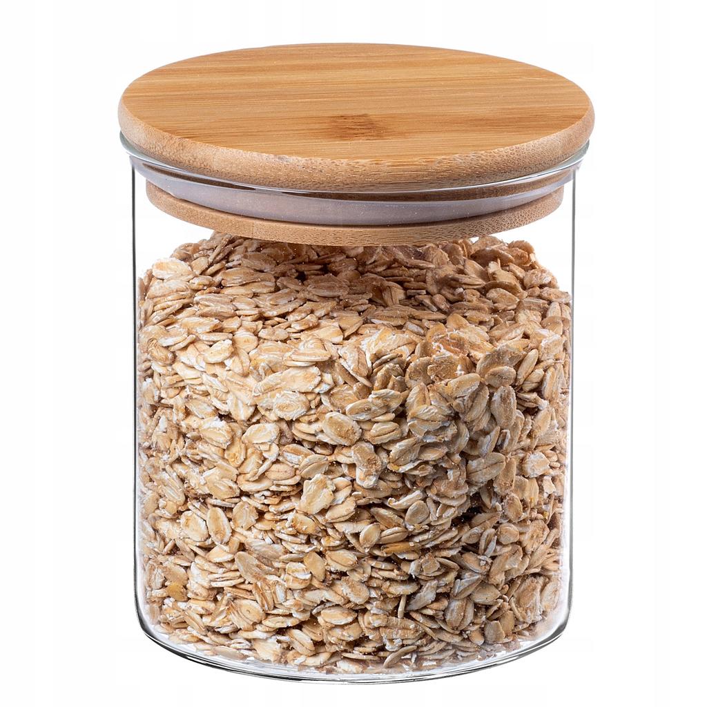 KADAX 5x Vorratsbehälter Glasbehälter Nudeln mit Deckel Set