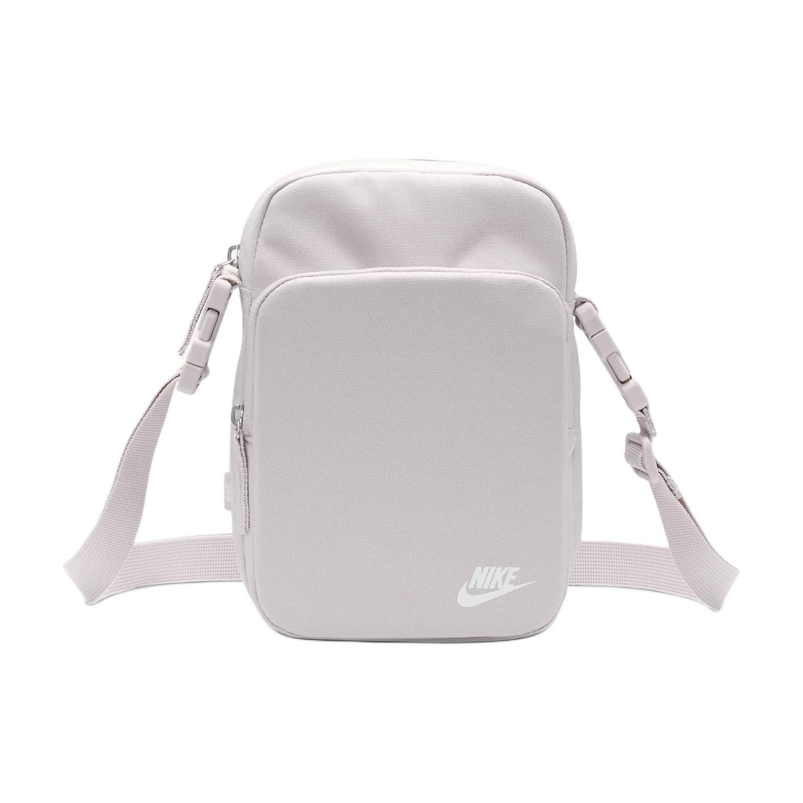 

Nike Heritage Sports Casual Zipper Crossbody Bag Unisex bags Platinum-Purple Summit-White DB0456-019 Platinum Purple & Peak White